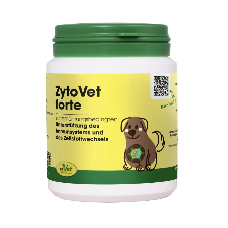 cdVet ZytoVet forte – Natürliche Immunstärkung für Hunde, Katzen & Pferde mit Vitaminen, Spurenelementen & Kräutern