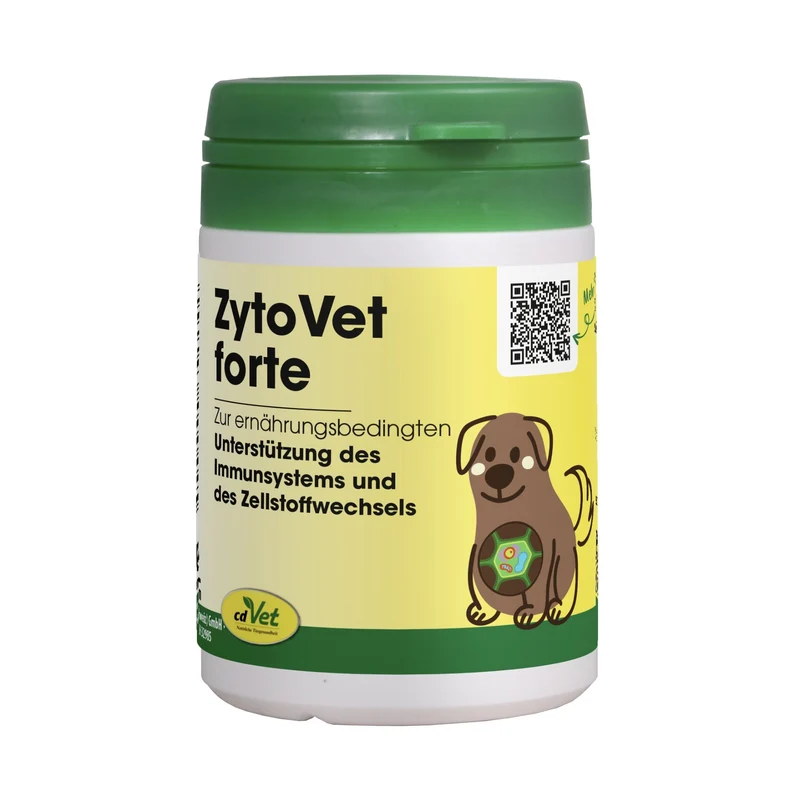 cdVet ZytoVet forte – Natürliche Immunstärkung für Hunde, Katzen & Pferde mit Vitaminen, Spurenelementen & Kräutern