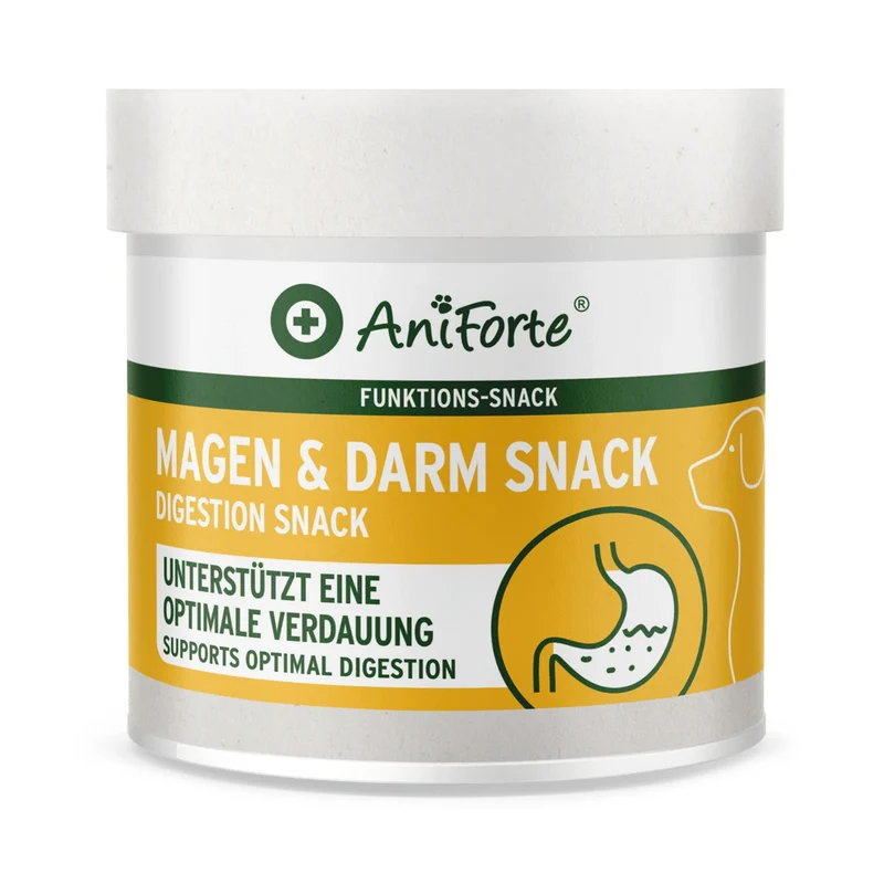 AniForte Magen & Darm Snack für Hunde – Präbiotische Funktionssnacks für gesunde Verdauung