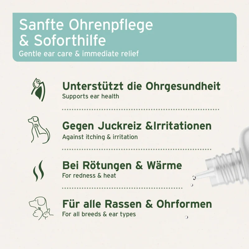 AniForte VET Ohrentropfen für Hunde & Katzen – Sanfte Pflege bei Juckreiz & Irritationen