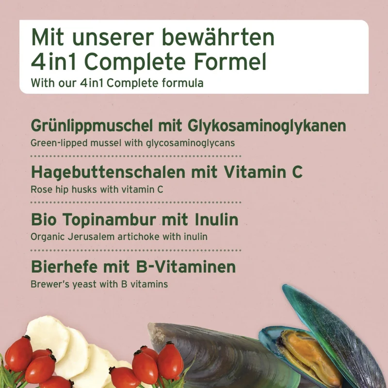 AniForte 4in1-Snack mit Rinderpansen – Natürliche Unterstützung für Haut, Fell, Gelenke & Immunsystem