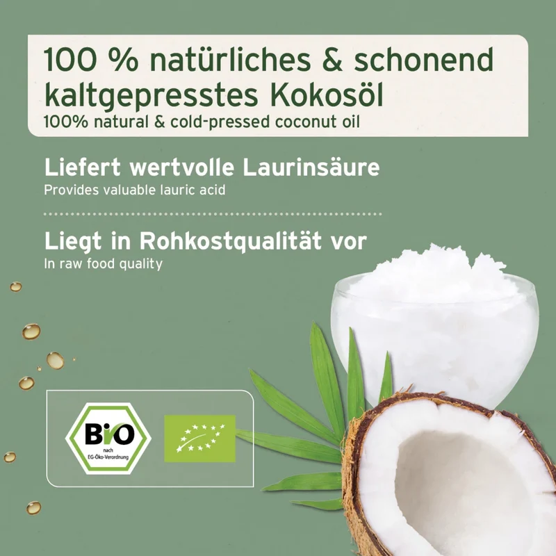 AniForte Bio Kokosöl für Hunde & Katzen – Natürliche Fellpflege, Hautschutz & Immunstärkung mit nativem Kokosöl in Premium Rohkost-Qualität