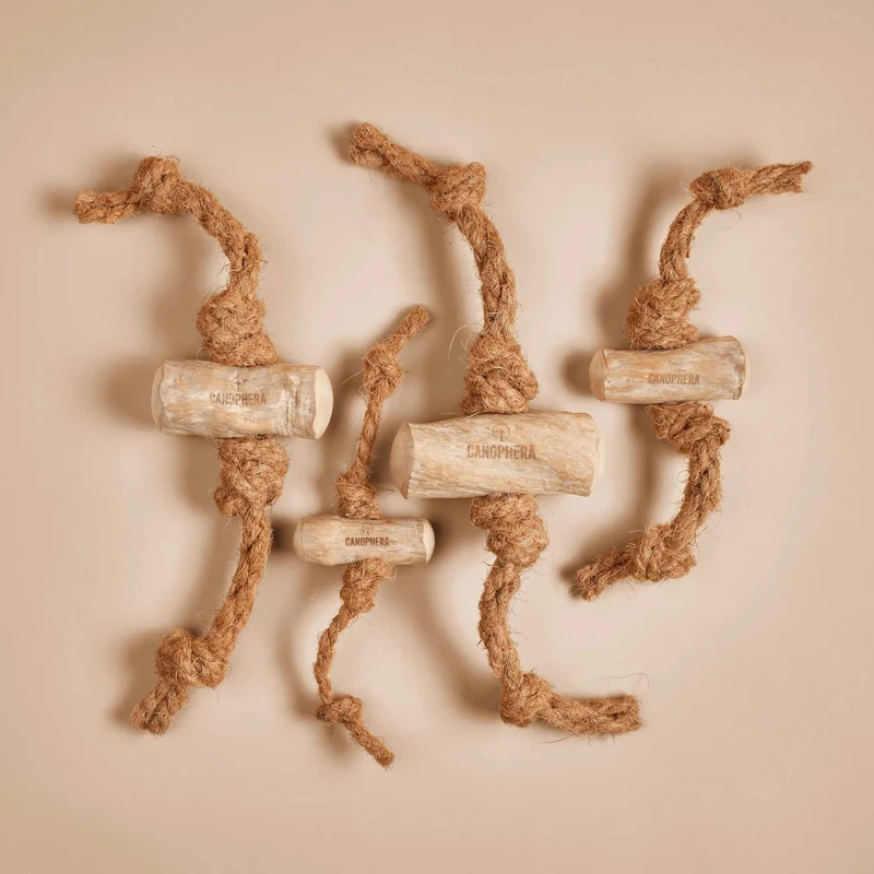 CANOPHERA Coffee-Coco – Kauholz mit Kokosseil