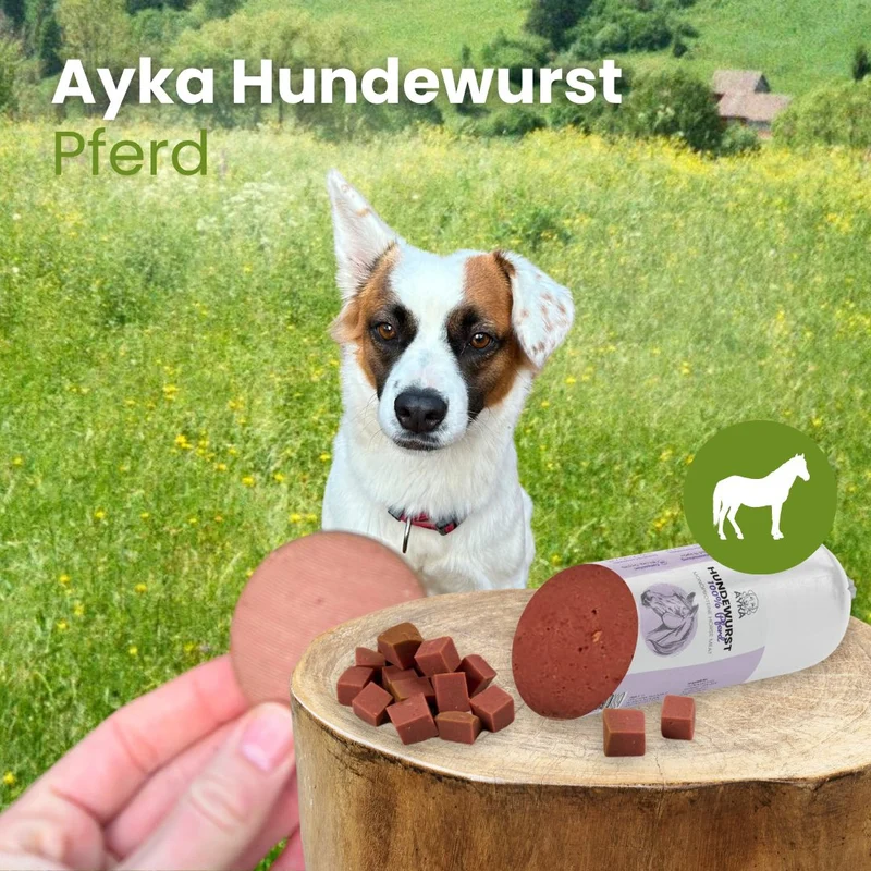 Hundewurst Pferd - Pures Fleisch