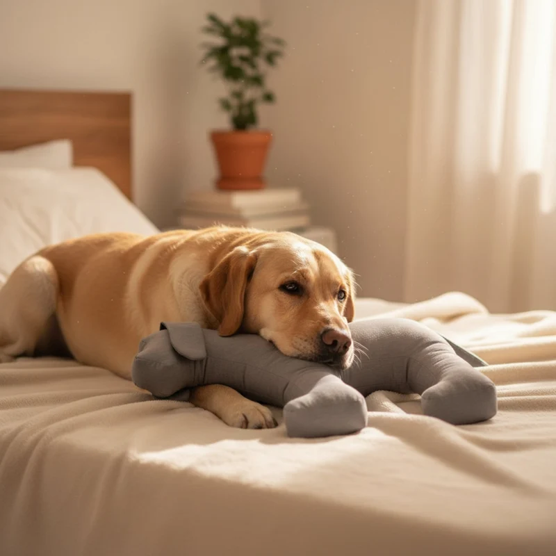 Doctor Bark Toy Dog – Robustes Hundespielzeug für aktive Hunde, hygienisch waschbar bei 95°C & tierärztlich geprüft