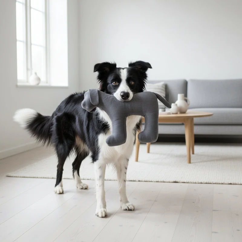 Doctor Bark Toy Dog – Robustes Hundespielzeug für aktive Hunde, hygienisch waschbar bei 95°C & tierärztlich geprüft