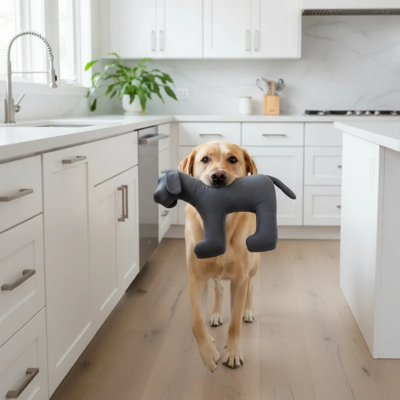 Doctor Bark Toy Dog – Robustes Hundespielzeug für aktive Hunde, hygienisch waschbar bei 95°C & tierärztlich geprüft