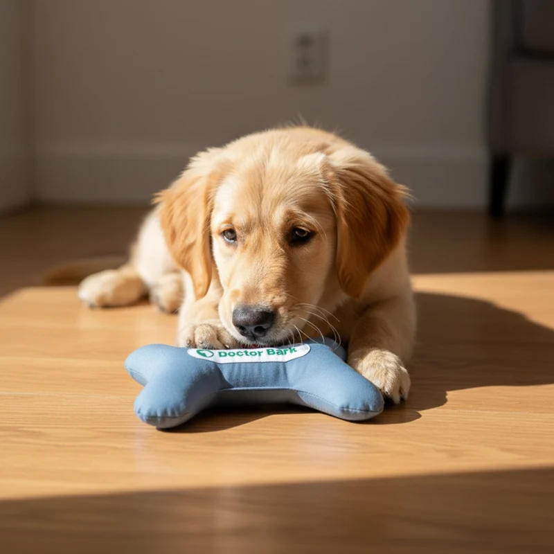 Doctor Bark Toy Bone – Robustes Hundespielzeug für kraftvolle Kauer, maschinenwaschbar & allergikerfreundlich