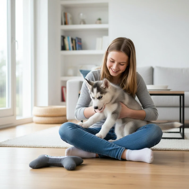 Doctor Bark Toy Bone – Robustes Hundespielzeug für kraftvolle Kauer, maschinenwaschbar & allergikerfreundlich