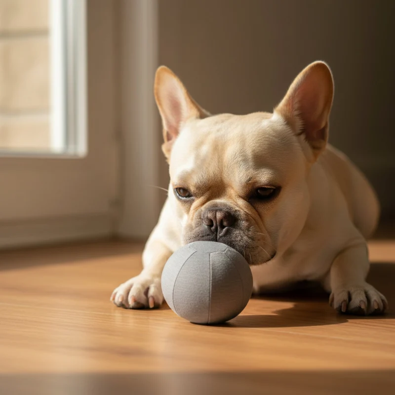 Doctor Bark Toy Ball – Robuster Hundespielball für wilde Jagdspiele, Apportieren & Kuschelstunden, hygienisch waschbar