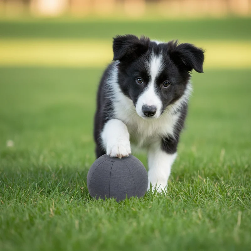 Doctor Bark Toy Ball – Robuster Hundespielball für wilde Jagdspiele, Apportieren & Kuschelstunden, hygienisch waschbar