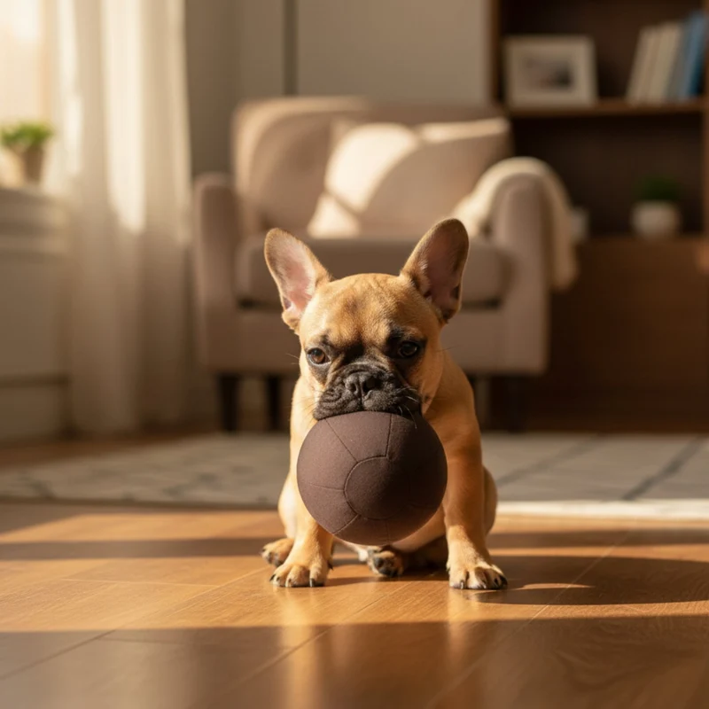 Doctor Bark Toy Ball – Robuster Hundespielball für wilde Jagdspiele, Apportieren & Kuschelstunden, hygienisch waschbar