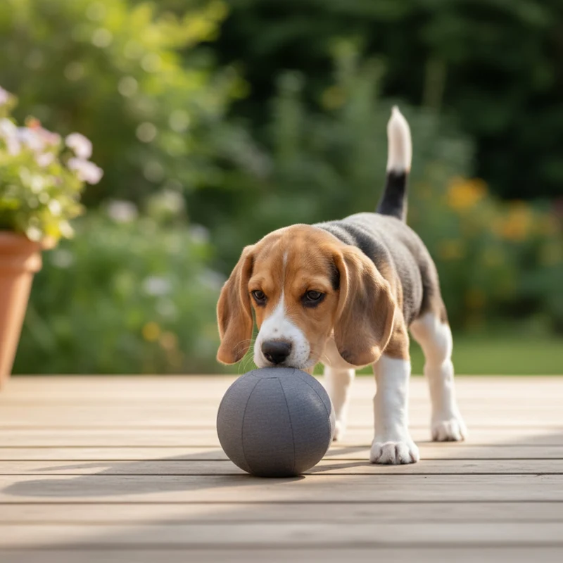 Doctor Bark Toy Ball – Robuster Hundespielball für wilde Jagdspiele, Apportieren & Kuschelstunden, hygienisch waschbar