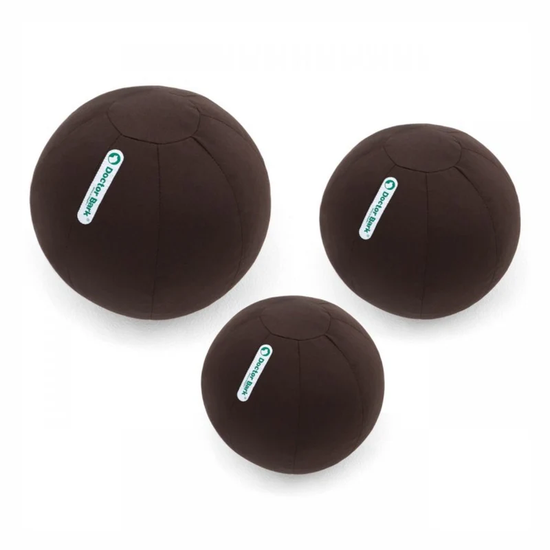 Doctor Bark Toy Ball – Robuster Hundespielball für wilde Jagdspiele, Apportieren & Kuschelstunden, hygienisch waschbar