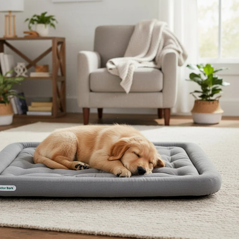 Doctor Bark Orthopädisches Lounge-Kissen – Gepolstert & waschbar für Hunde