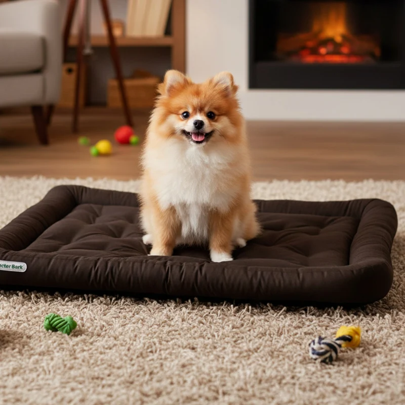 Doctor Bark Orthopädisches Lounge-Kissen – Gepolstert & waschbar für Hunde