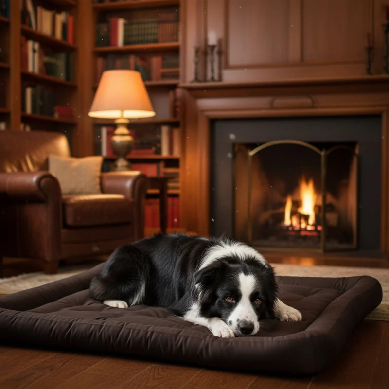Doctor Bark Orthopädisches Lounge-Kissen – Gepolstert & waschbar für Hunde