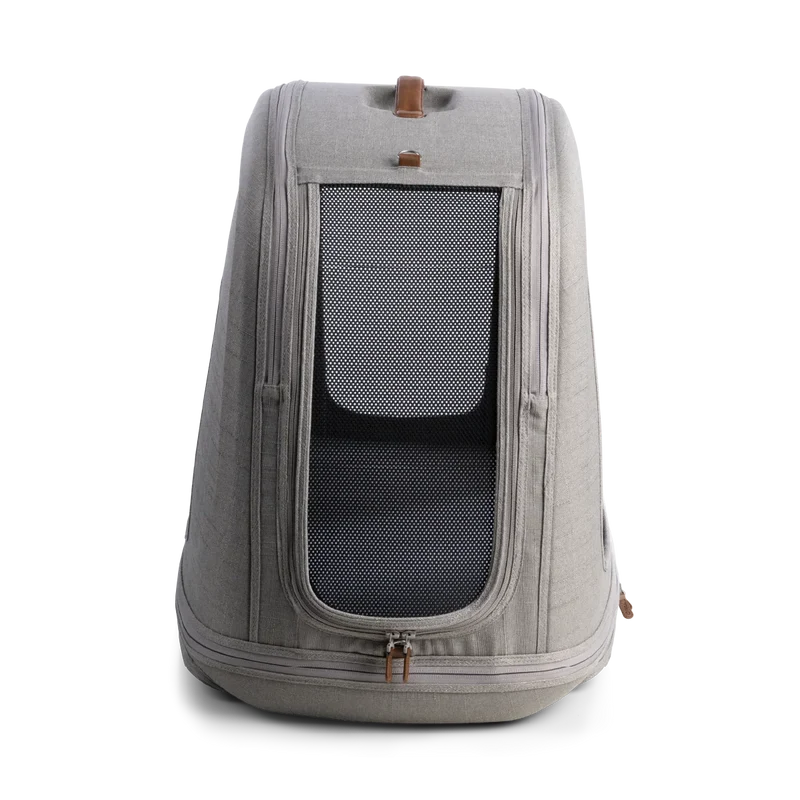 Crashgetestete Isofix-Transportbox Auto Tavo Crispin für Hunde | 3 Größen bis 27.2 kg | Farbe: Merle