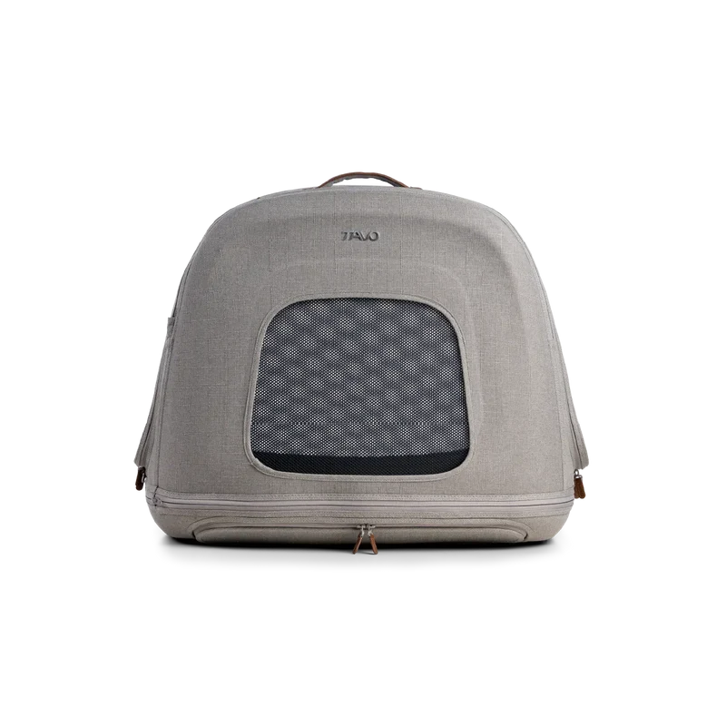 Crashgetestete Isofix-Transportbox Auto Tavo Crispin für Hunde | 3 Größen bis 27.2 kg | Farbe: Merle