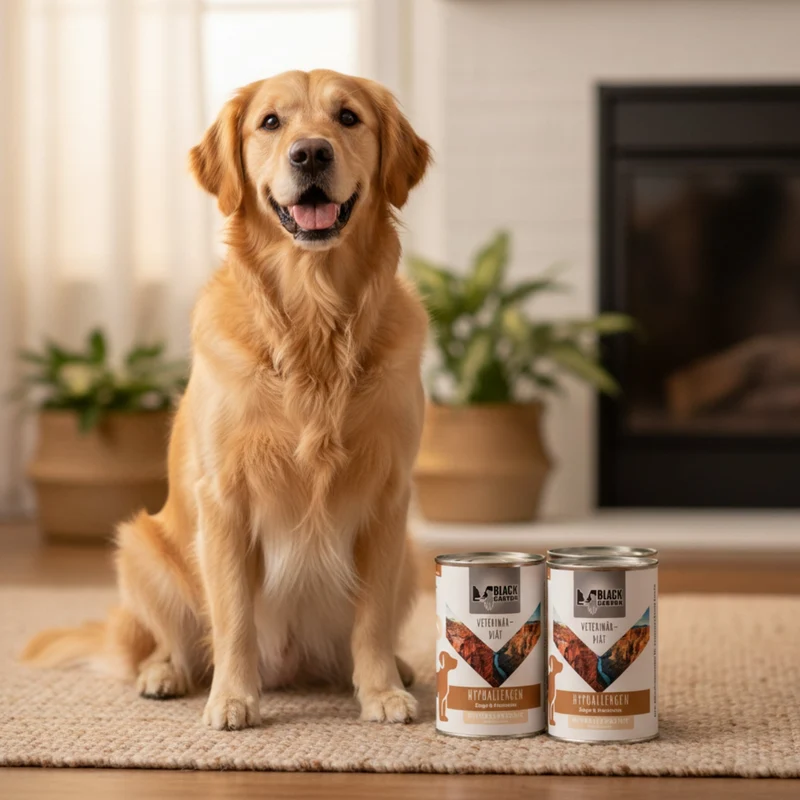 Black Canyon Hypoallergen Ziege – Veterinär-Diät Nassfutter für Hunde mit Allergien, Futtermittelunverträglichkeiten & sensiblem Verdauungssystem | Getreidefrei, Monoprotein