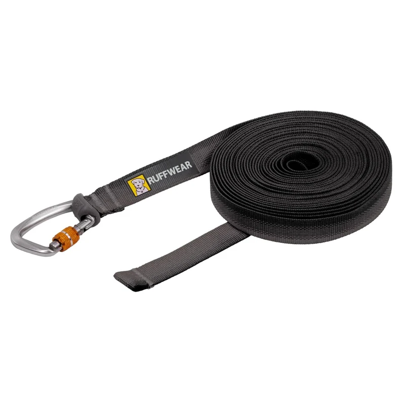 Ruffwear Rogue Long Line – Schleppleine 6,1 Meter für Rückruftraining, Freilauf & Geländeeinsatz mit verriegelbarem Karabiner