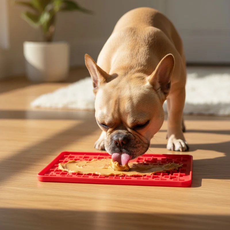 LickiMat Mini Buddy – Die kompakte Schleckmatte gegen Langeweile & Stress bei Hunden