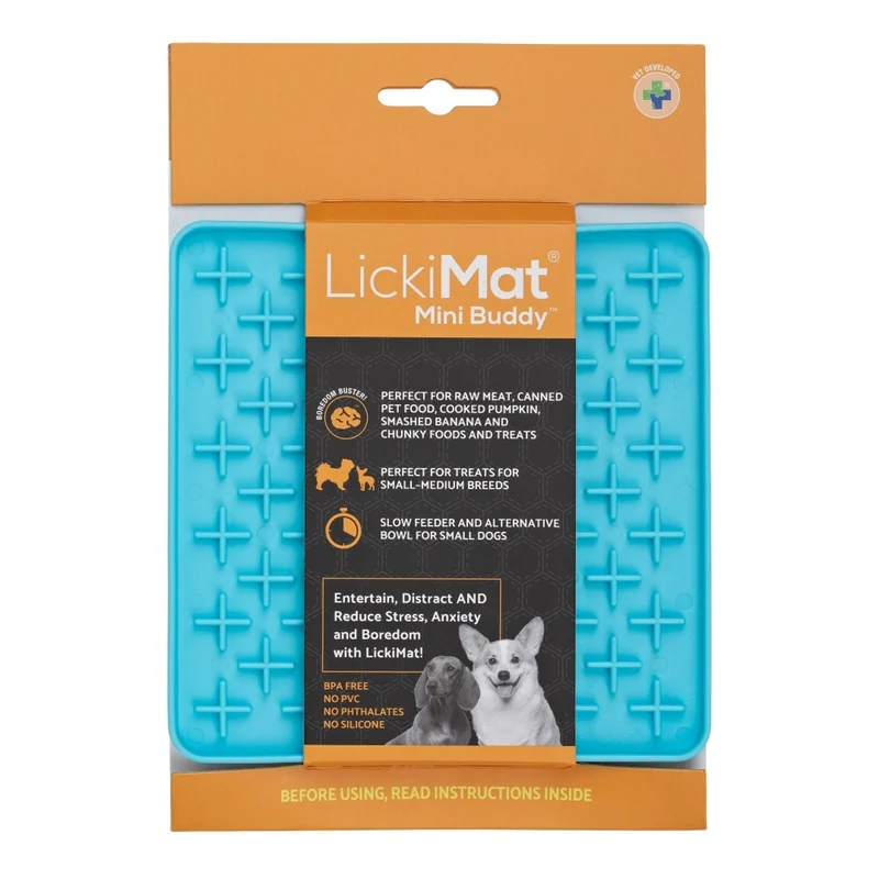 LickiMat Mini Buddy – Die kompakte Schleckmatte gegen Langeweile & Stress bei Hunden