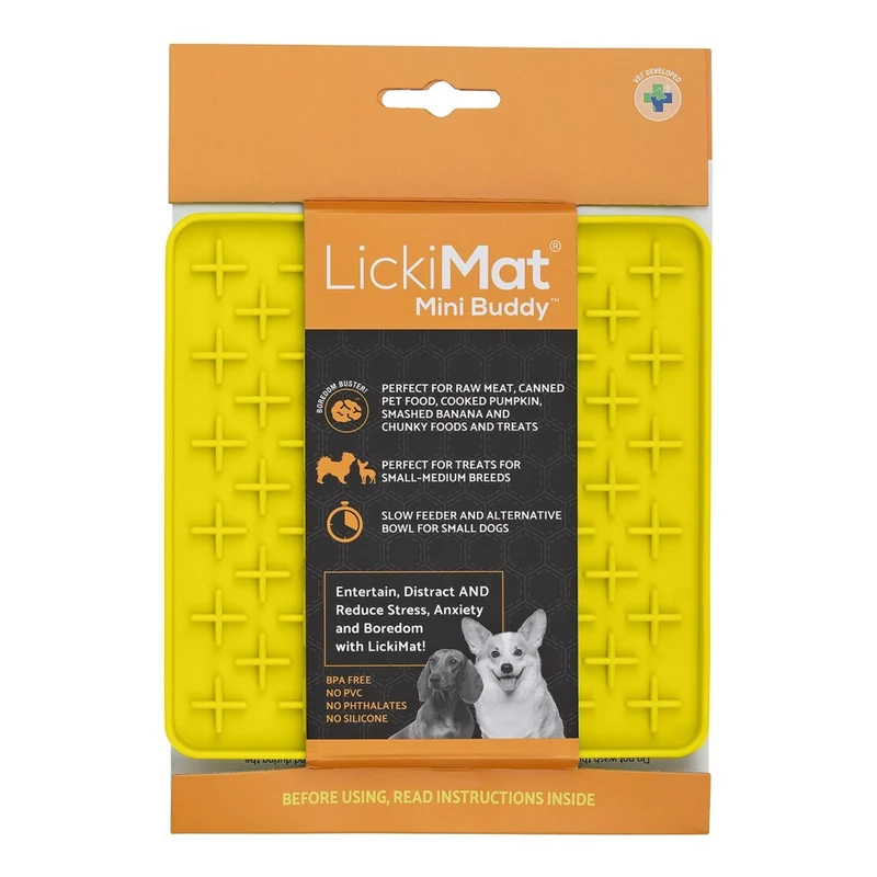 LickiMat Mini Buddy – Die kompakte Schleckmatte gegen Langeweile & Stress bei Hunden