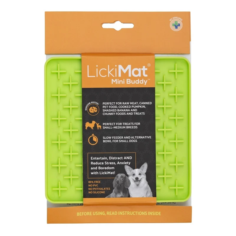 LickiMat Mini Buddy – Die kompakte Schleckmatte gegen Langeweile & Stress bei Hunden