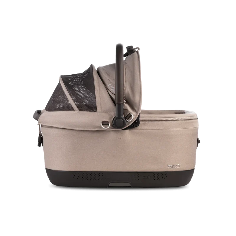 Isofix Autositz & Transportbox Maeve™ iso6x Wind Tavo | Integriertes Belüftungssystem | für Hunde bis 18 kg | GREENGUARD-Gold-Zertifizierung | Fawn