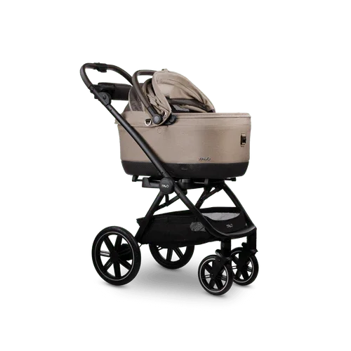 Isofix Autositz & Transportbox Maeve™ iso6x Wind Tavo | Integriertes Belüftungssystem | für Hunde bis 18 kg | GREENGUARD-Gold-Zertifizierung | Fawn