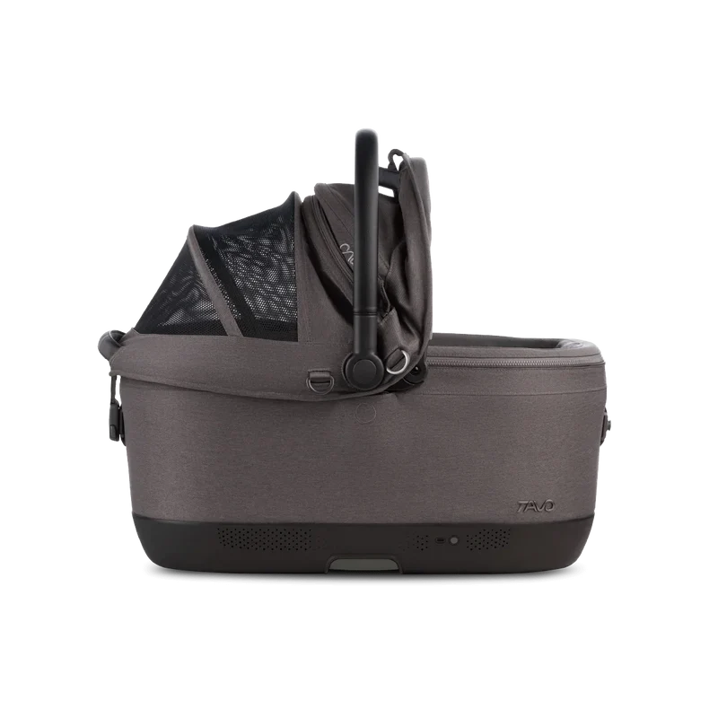 Isofix Autositz & Transportbox Maeve™ iso6x Wind Tavo | Integriertes Belüftungssystem | für Hunde bis 18 kg | GREENGUARD-Gold-Zertifizierung | Ashen