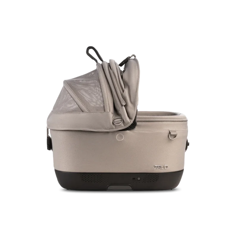 Isofix Autositz & Transportbox Maeve™ iso5x Wind Tavo | Integriertes Belüftungssystem | für Hunde bis 13.6 kg | GREENGUARD-Gold-Zertifizierung | Tawny