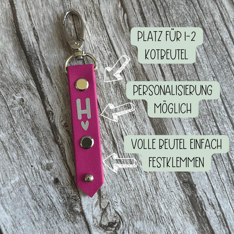 Kackabeutel-Halter für Hundeleinen