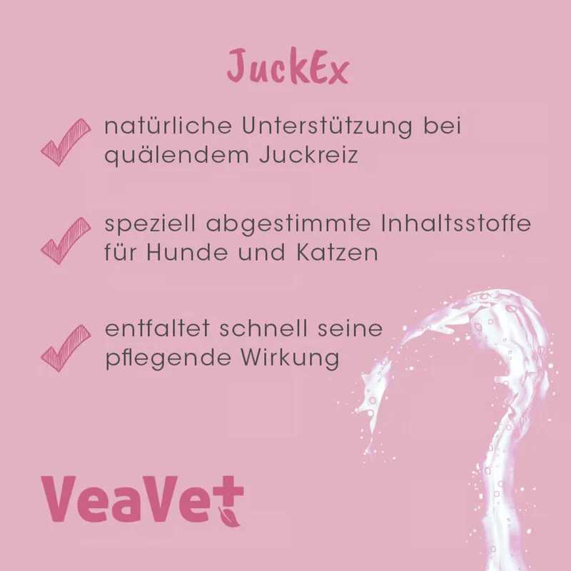 cdVet VeaVet JuckEx Spray – Natürliche Soforthilfe bei Juckreiz, Hautirritationen & Insektenstichen für Hunde, Katzen & Pferde