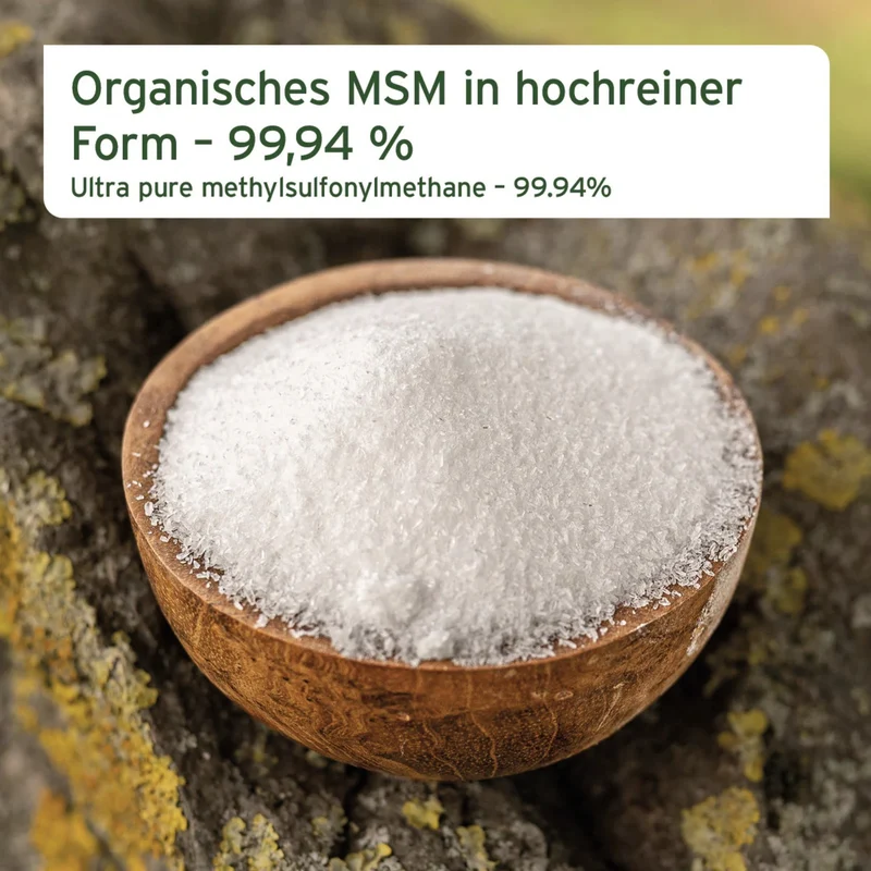 AniForte MSM Pulver für Hunde – Hochreines Methylsulfonylmethan für gesunde Gelenke & Beweglichkeit