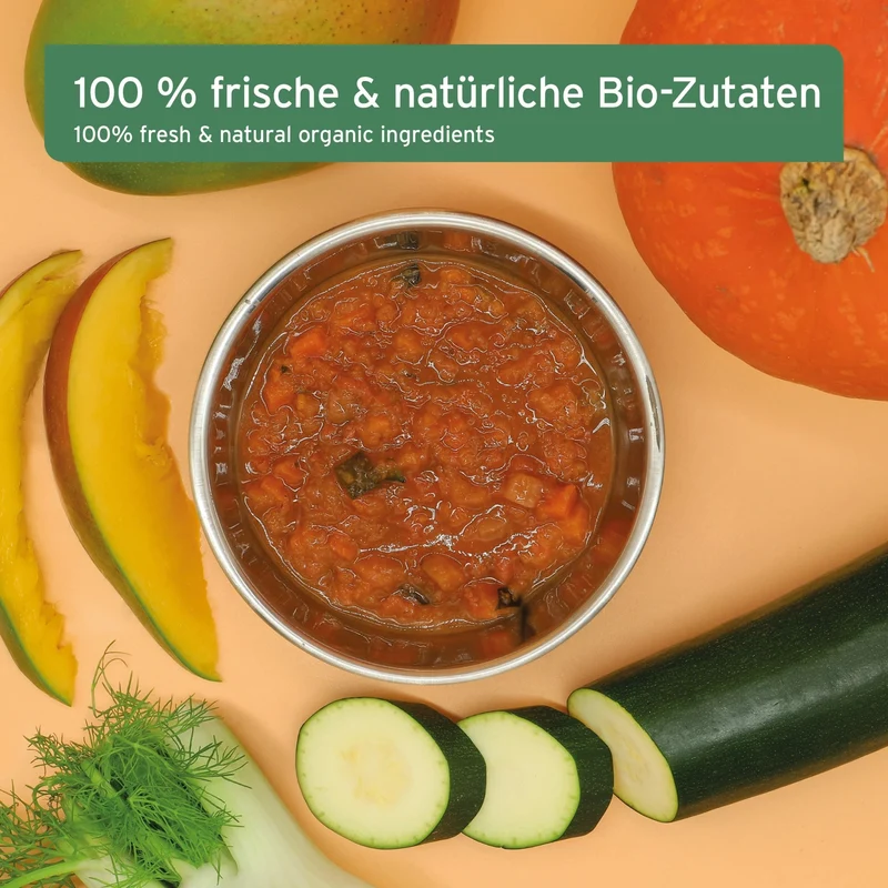 AniForte BIO BARF-Püree mit Fenchel & Mango für Hunde – Für natürliche Verdauungsunterstützung