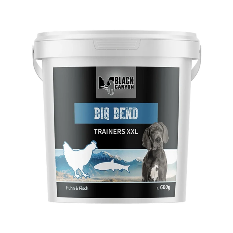 Black Canyon Trainers XXL Big Bend – Premium Hundesnack mit Huhn & Fisch, getreidefrei & weich