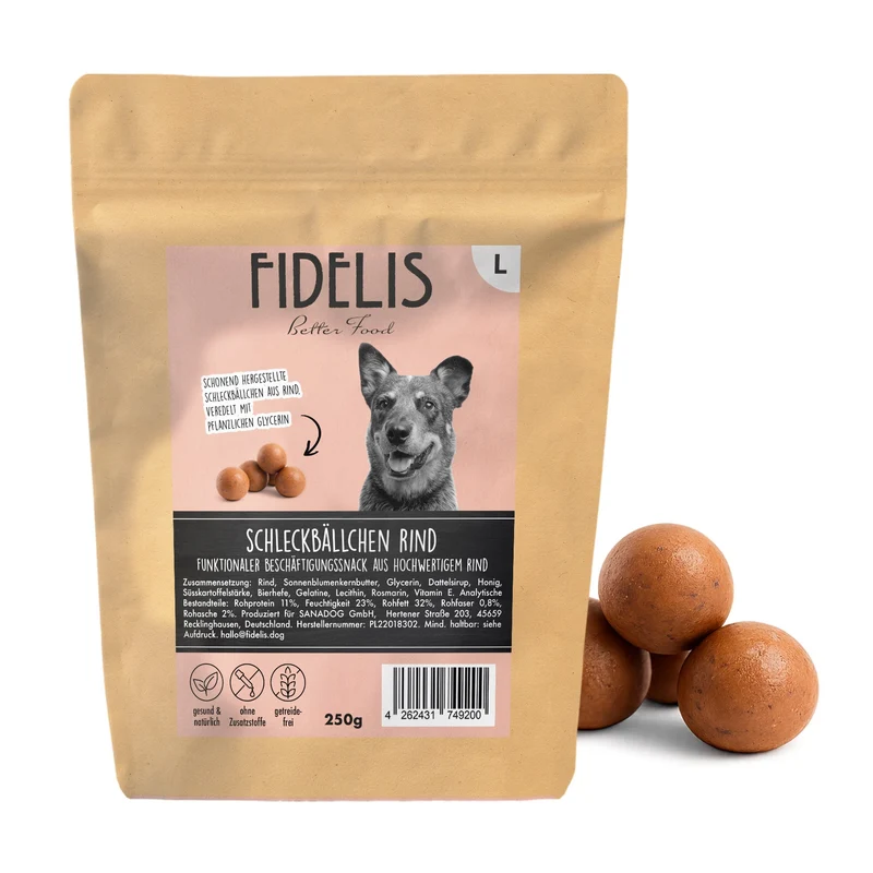 Fidelis Schleckbällchen Rind