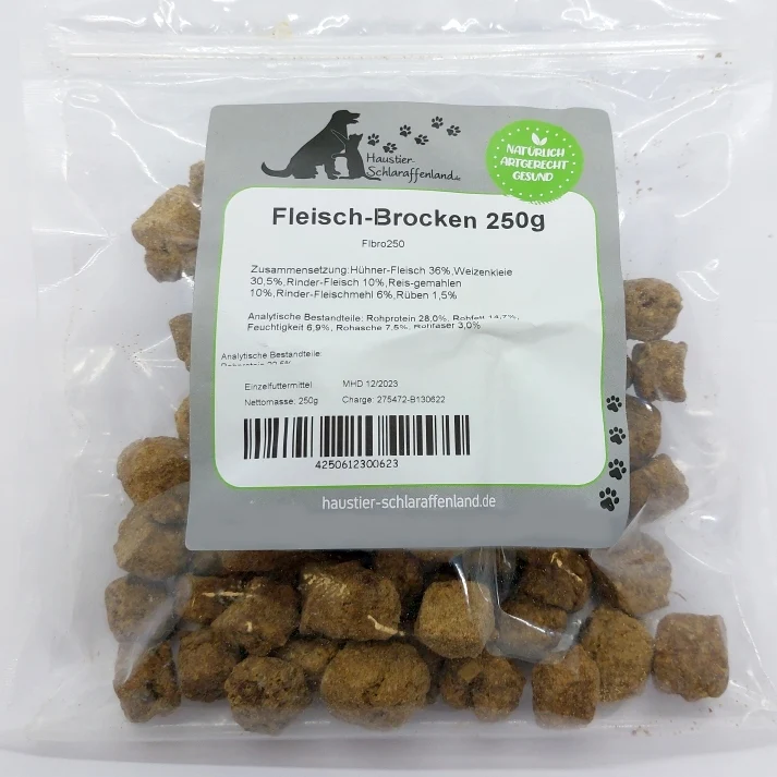 Fleisch-Brocken (Mix aus Huhn, Rind, Getreide, Reis)