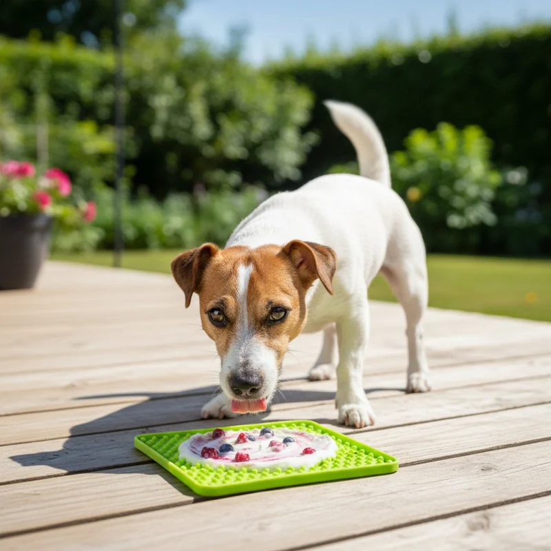 LickiMat Mini Soother – Die clevere Schleckmatte für kleine Hunde: Weniger Stress, mehr Ruhe & langsameres Fressen in einem