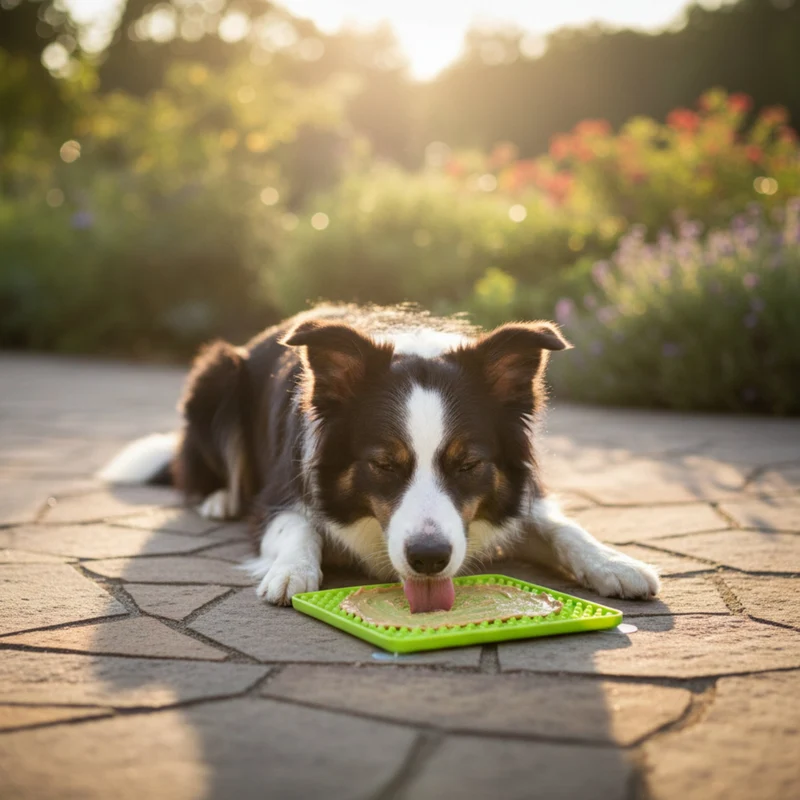 LickiMat Mini Soother – Die clevere Schleckmatte für kleine Hunde: Weniger Stress, mehr Ruhe & langsameres Fressen in einem