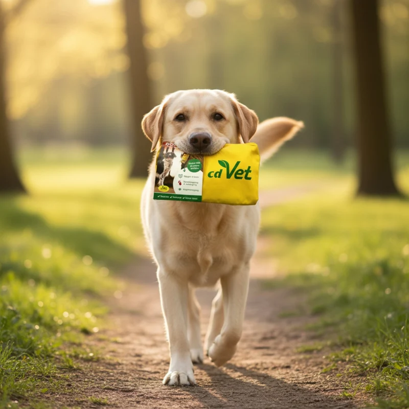 cdVet Notfall-Set für unterwegs – Erste Hilfe für Hunde bei Durchfall, Wunden, Magenproblemen & Augenpflege