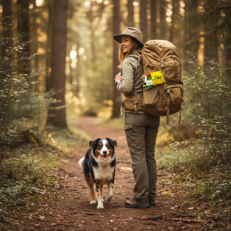 cdVet Notfall-Set für unterwegs – Erste Hilfe für Hunde bei Durchfall, Wunden, Magenproblemen & Augenpflege