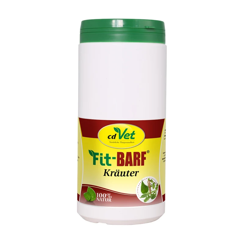 cdVet Fit-BARF Kräuter – Natürliche Kräutermischung für eine ausgewogene & nährstoffreiche Rohfütterung von Hund & Katze