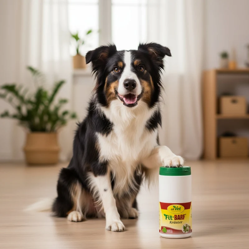 cdVet Fit-BARF Kräuter – Natürliche Kräutermischung für eine ausgewogene & nährstoffreiche Rohfütterung von Hund & Katze