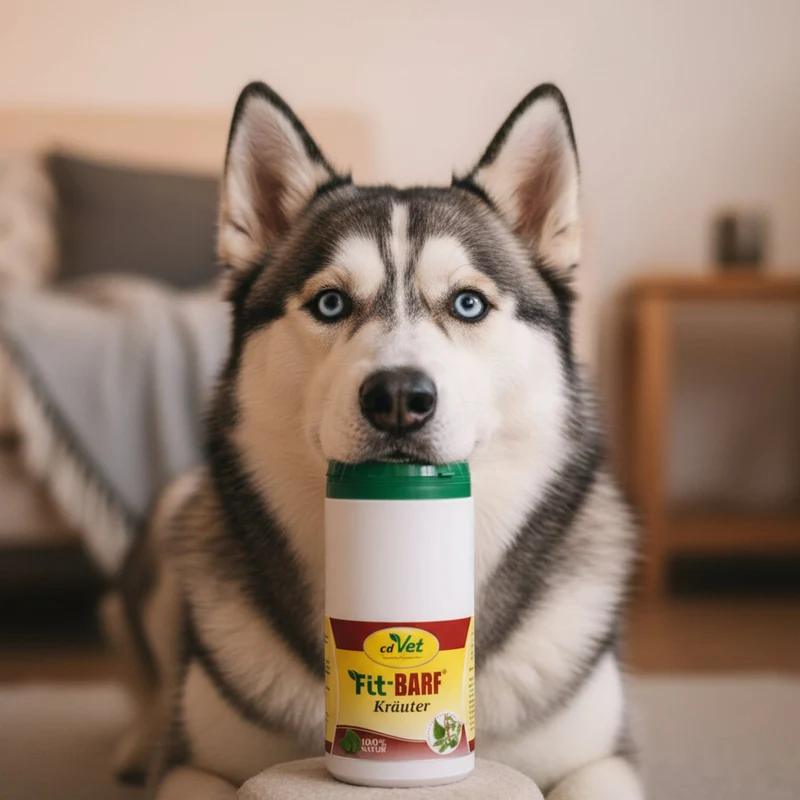 cdVet Fit-BARF Kräuter – Natürliche Kräutermischung für eine ausgewogene & nährstoffreiche Rohfütterung von Hund & Katze