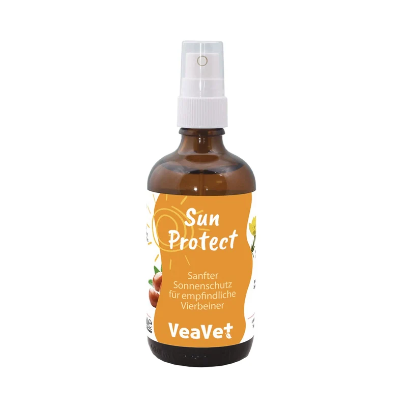 cdVet VeaVet Sun Protect Spray – Natürlicher UV-Schutz für empfindliche Haut bei Hunden, Katzen & Pferden mit Aloe Vera