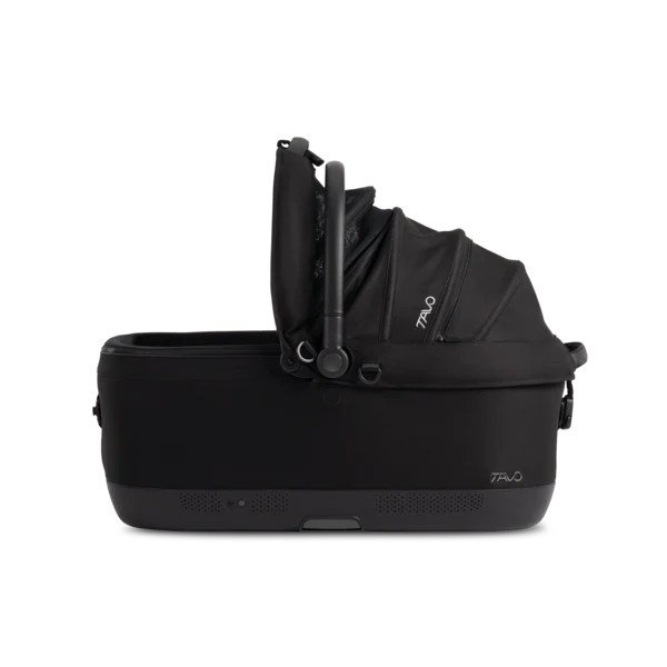 Isofix Autositz & Transportbox Maeve™ iso7x-L WIND von Tavo für Hunde bis 18 kg | GREENGUARD-Gold-Zertifizierung | Farbe: Onyx