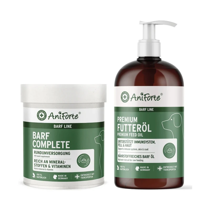 AniForte Barf All In Set – Komplette Nährstoffversorgung für ausgewogene BARF-Mahlzeiten